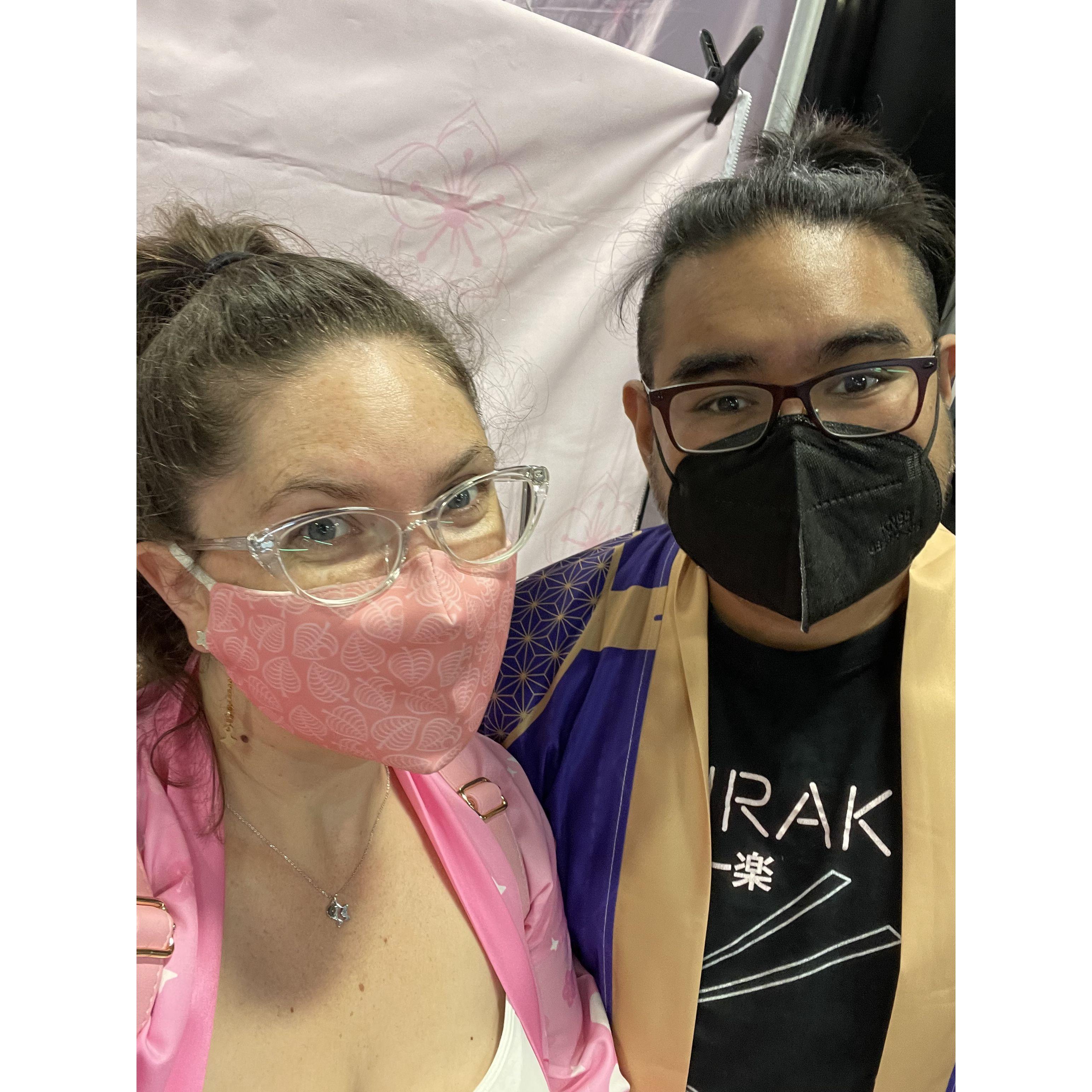 The OC Japan Fair 2022. We had a great time in our haoris!