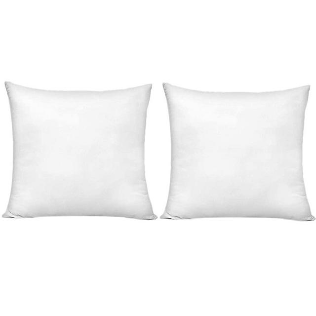 18 x 18 Inch Pillow Inserts (Set of 2), HIPPIH Decorative Throw Pillow Inserts, Hypoallergenic Square Pillow Form Insert, Upgraded