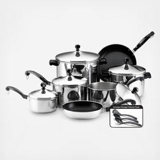 Classic Stainless 15-Piece Cookware Set