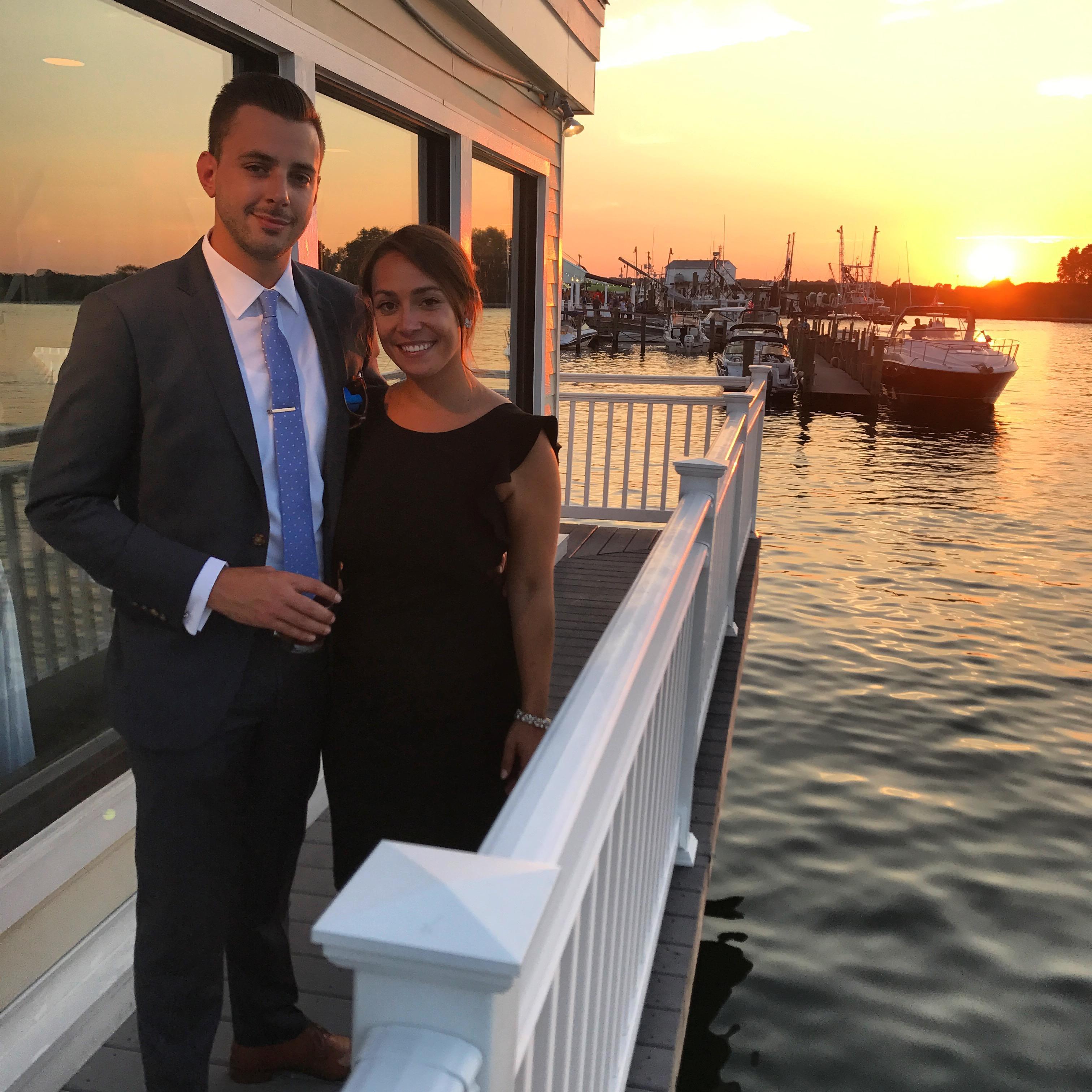 First wedding together (as guests!)
