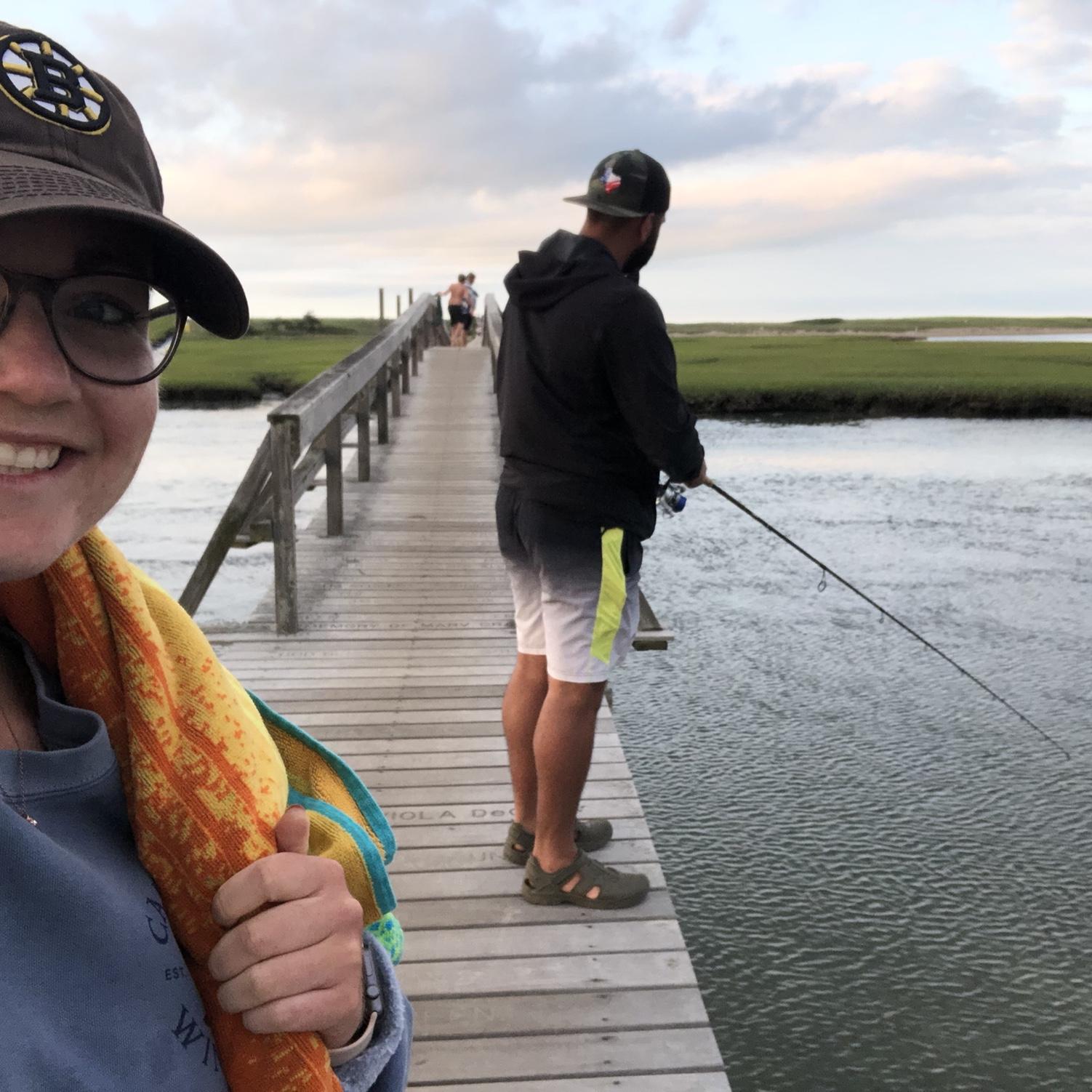 Fishing in Sandwich, MA - Summer 2023