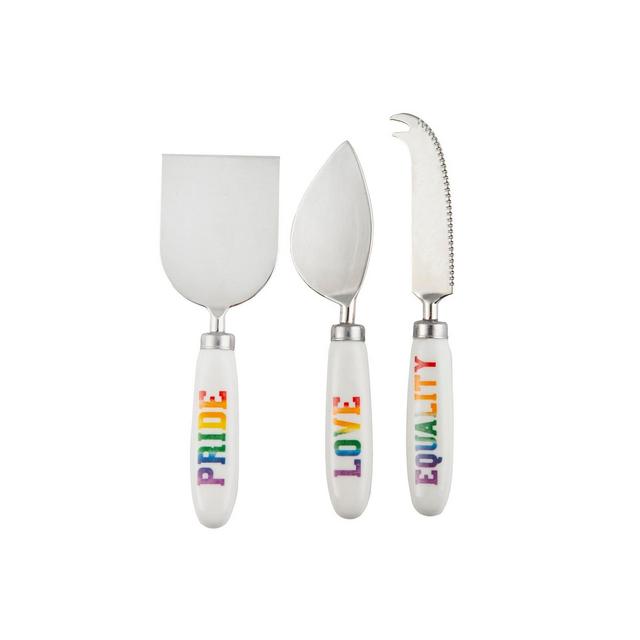 Thirstystone Rainbow Pride Sentiments Cheese Tool Set/3