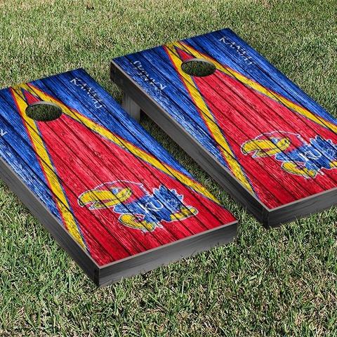 Kansas KU Jayhawks Cornhole