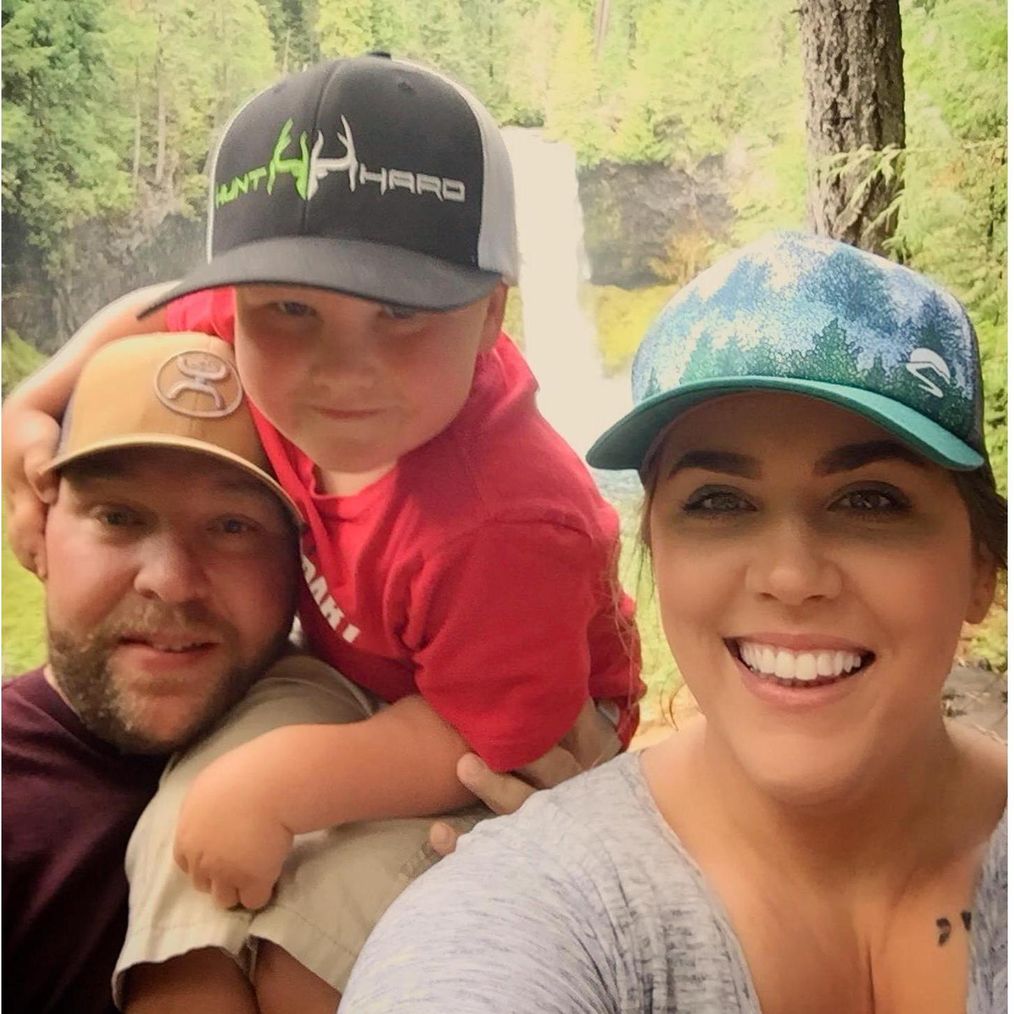 Our first family hike.