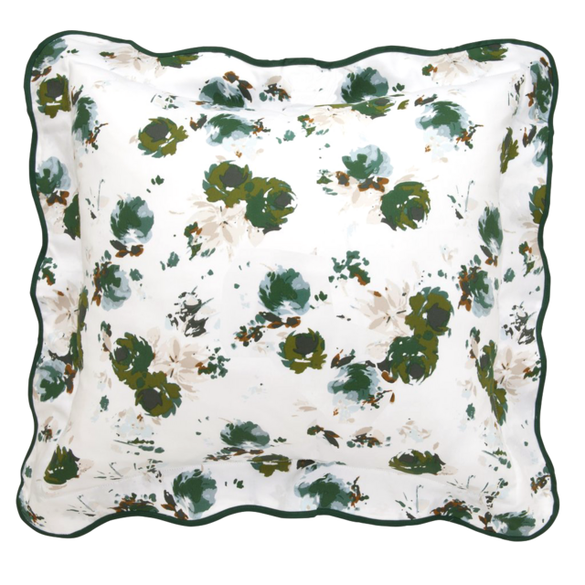 Biscuit Bloomsbury Green Euro Sham