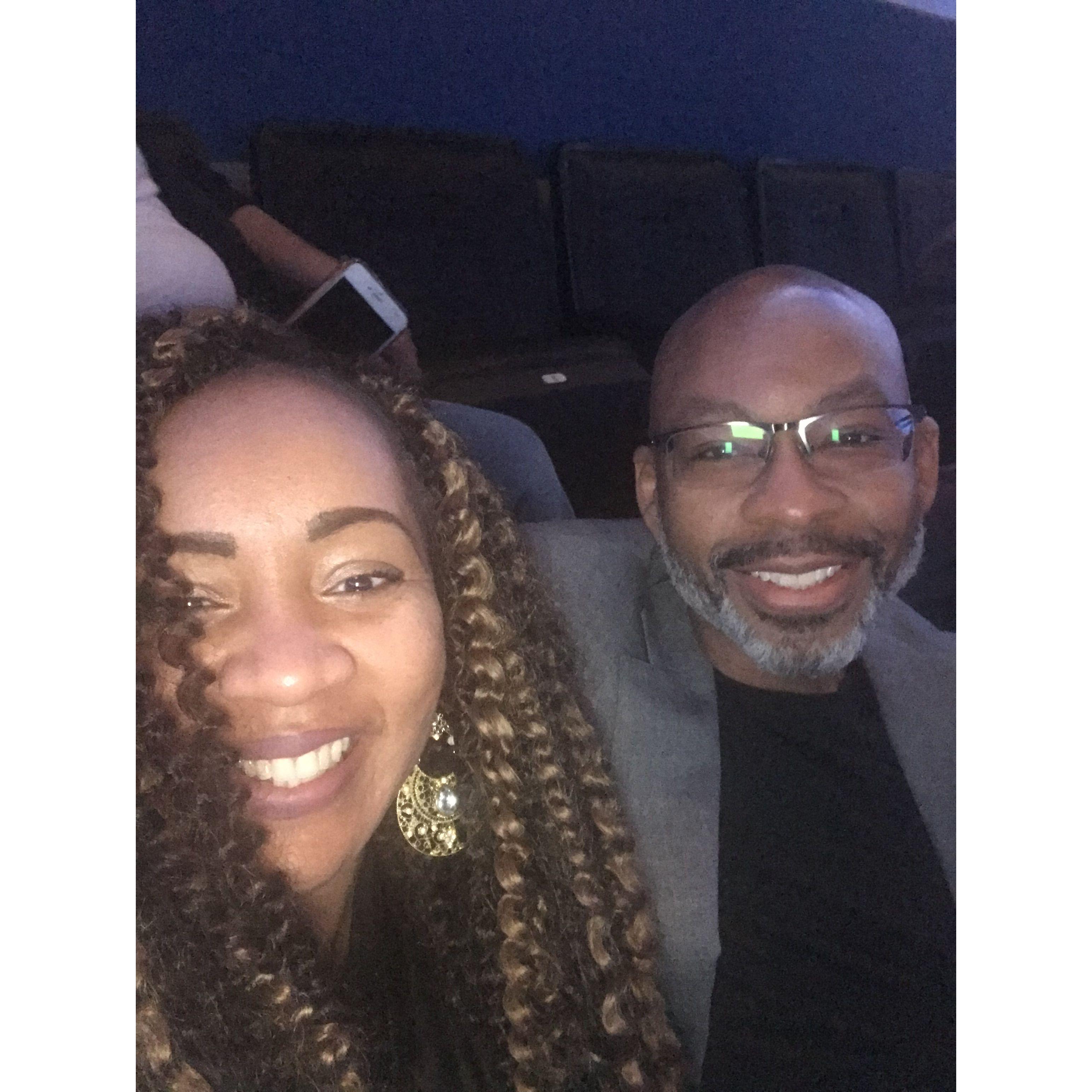 At the Maxell concert after she said yes