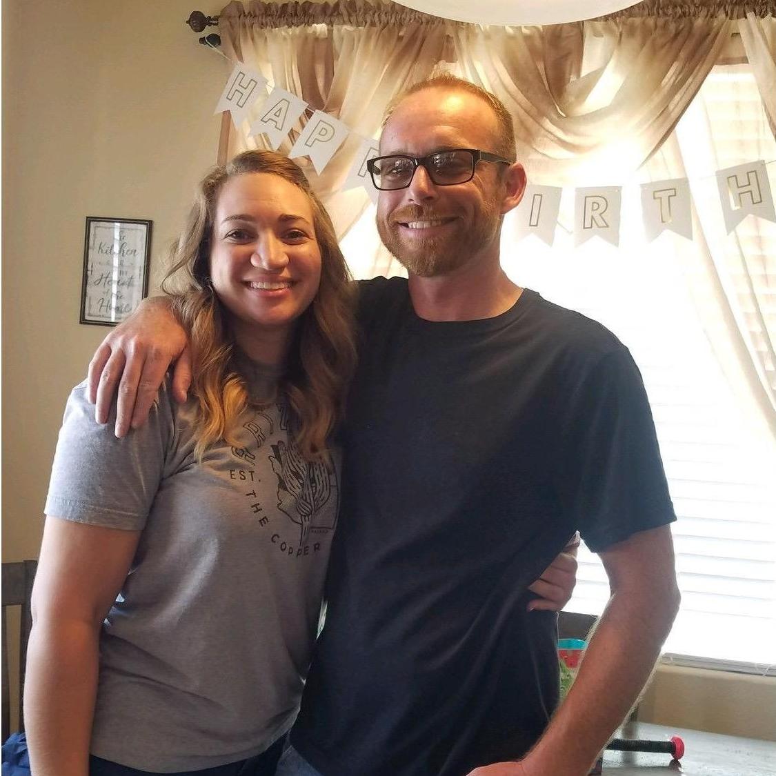 Celebrating Ryan's birthday together, in his week long celebration!