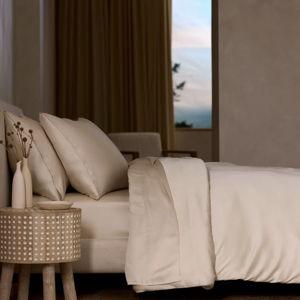 Bamboo Duvet Cover - Creme; King