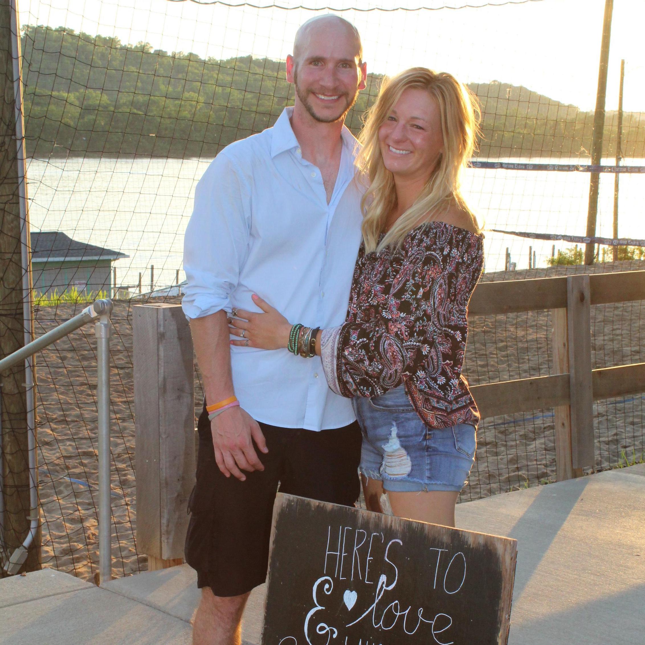Night of the engagement @ Cabana!