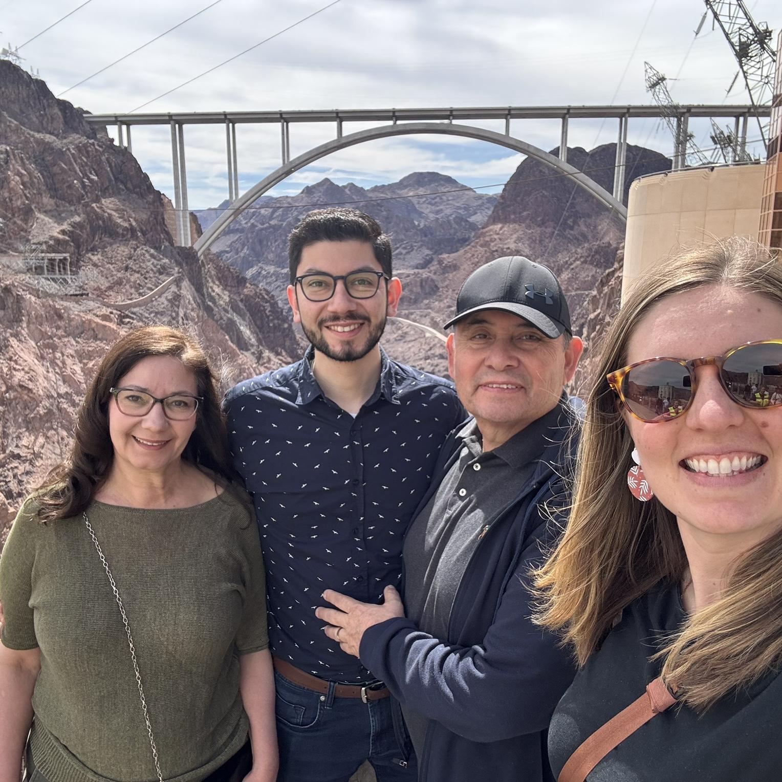 Hoover Dam family time