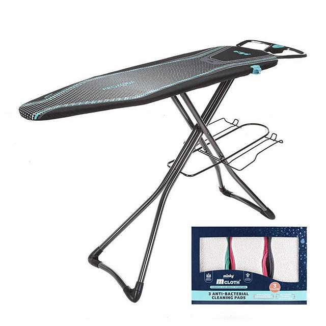 Minky Homecare Ergo Plus Ironing Board w/M Cloth Pad, Multi