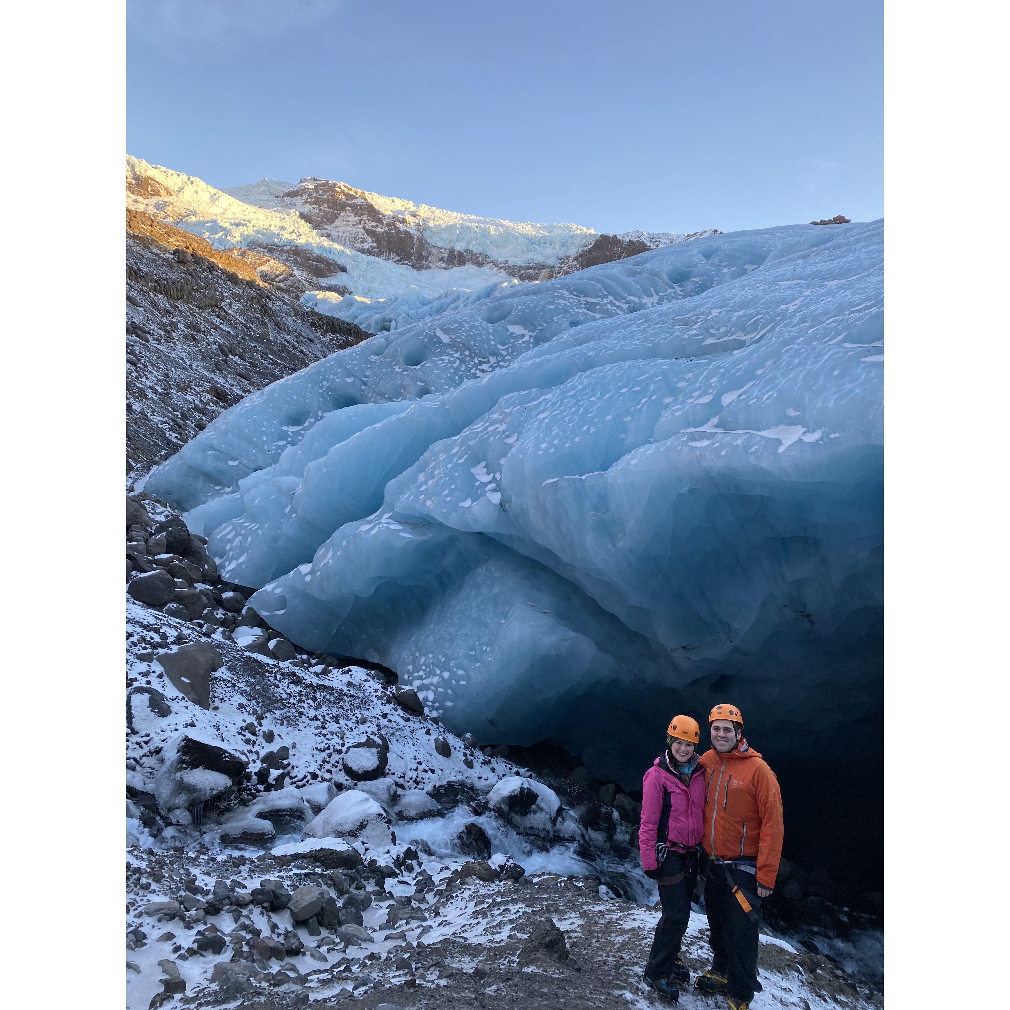 Skaftafell Glacier, Iceland - November 2021