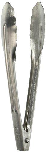 Winco UT-7 Coiled Spring Heavyweight Stainless Steel Utility Tong, 7-Inch