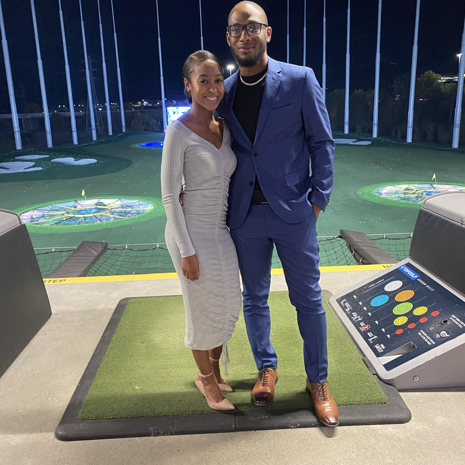 10/2020- Top Golf for Ronells birthday!