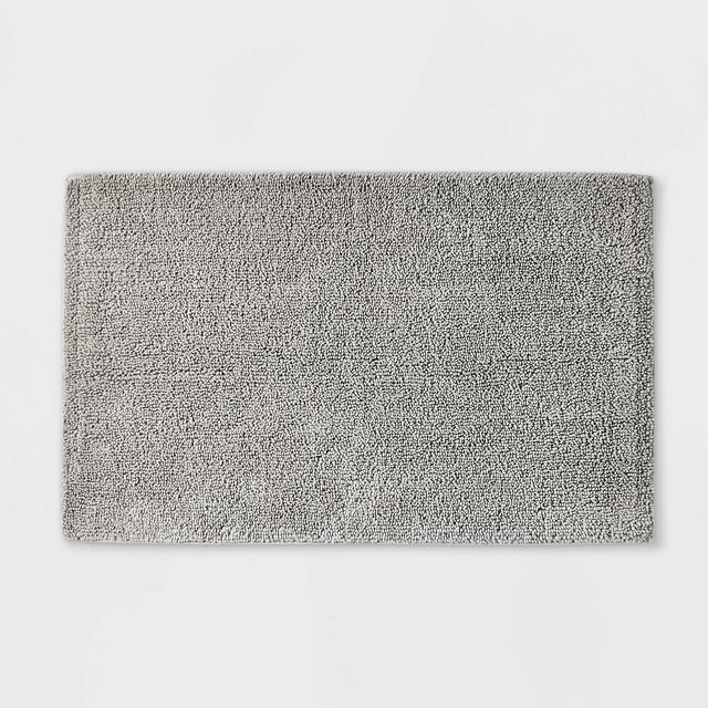 21"x34" Looped Bath Rug Gray - Casaluna™
