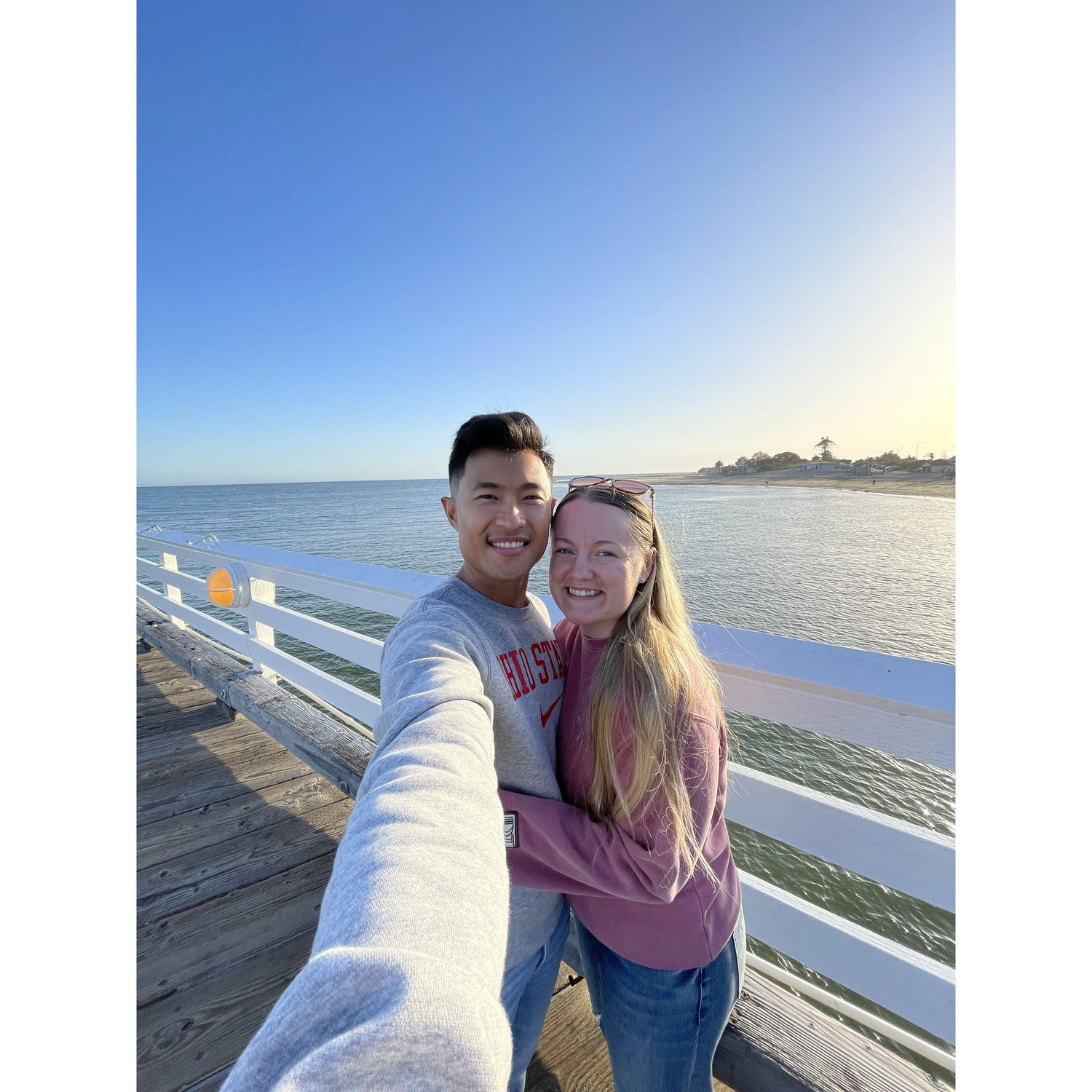 Took E far west to California, Malibu. Our hearts are still there.