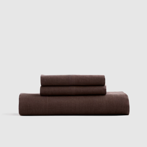 Linen Sheets | Quince in Espresso- Queen