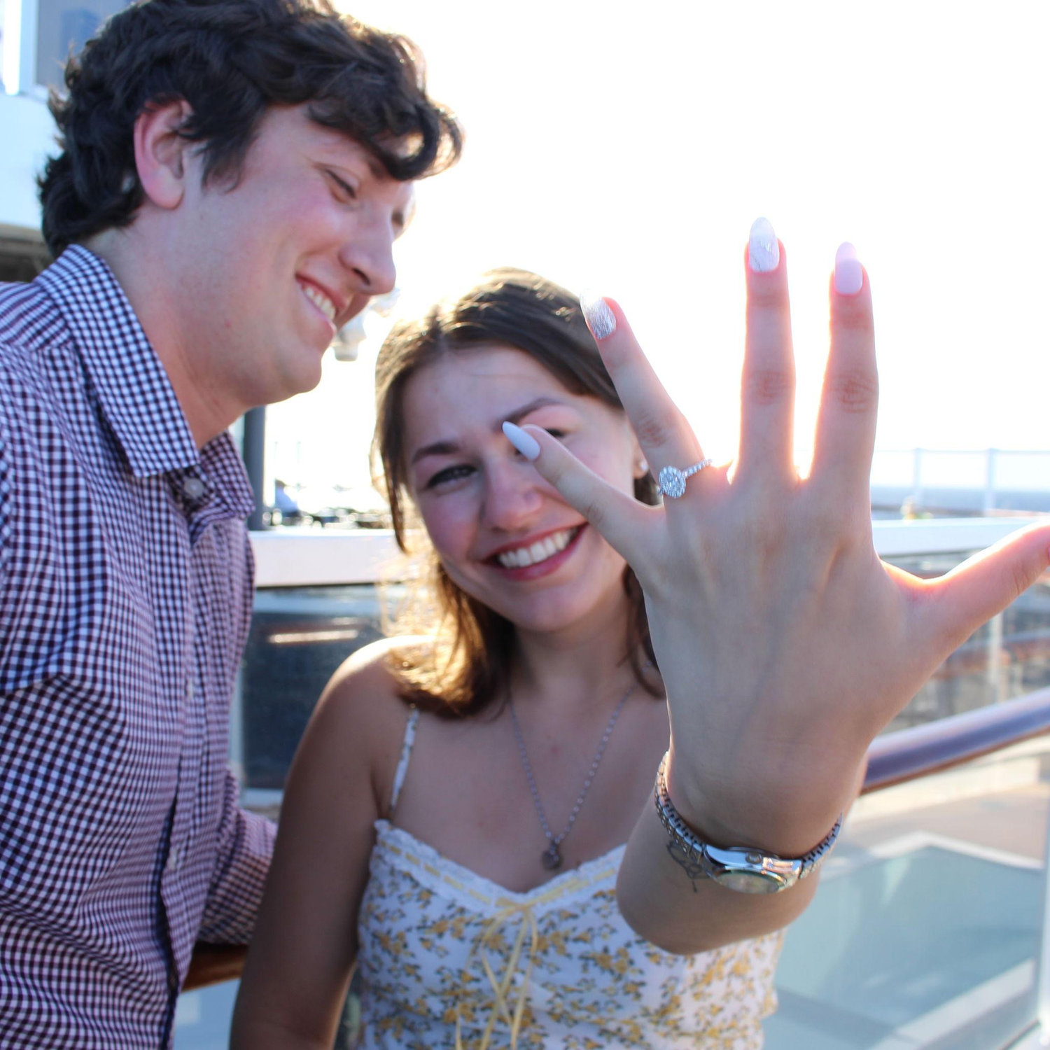 When she said yes