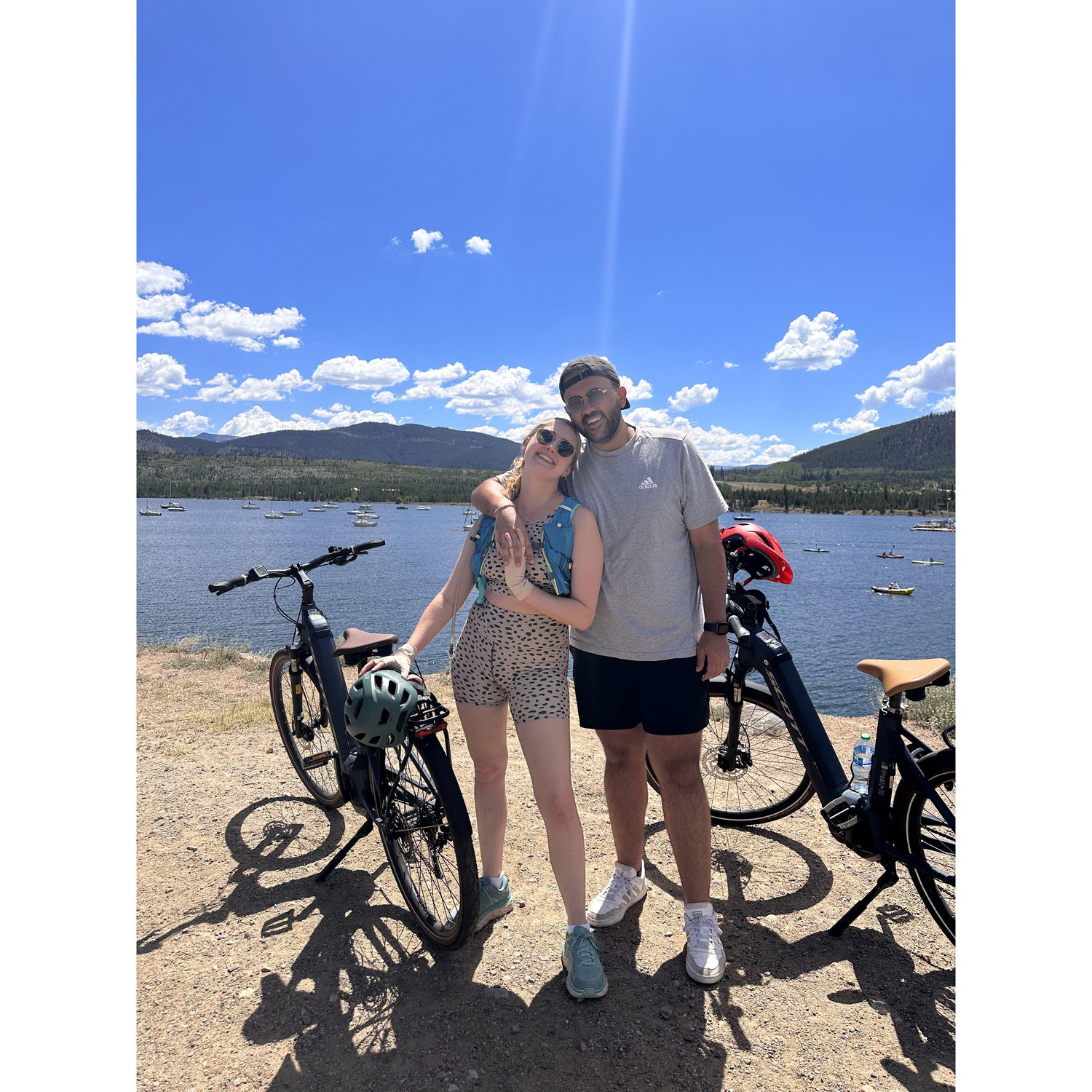 ...when we biked 18 miles!