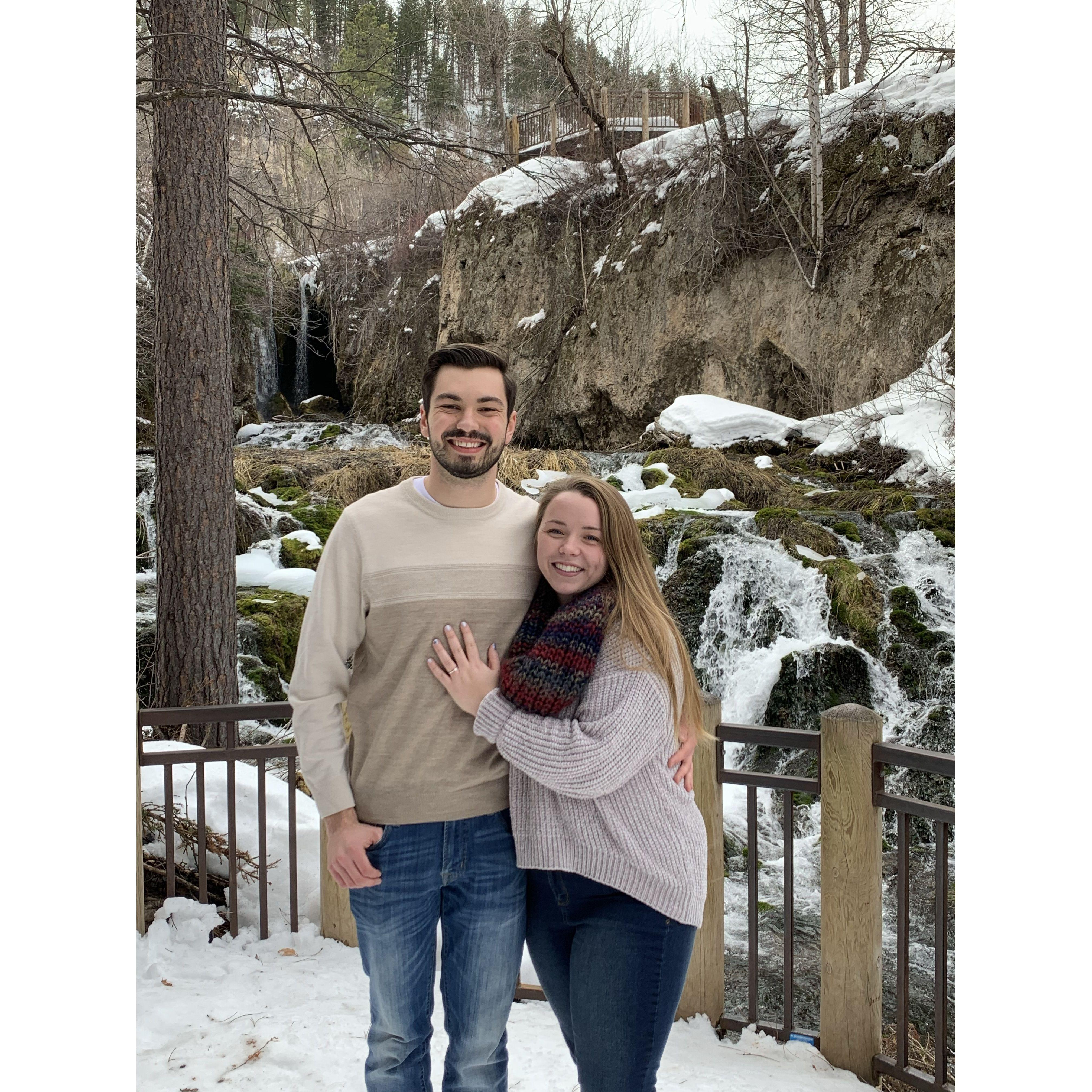 This was the day Brett proposed in South Dakota in 2019!