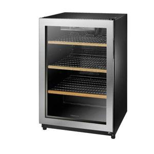 Insignia™ - 130-Can Beverage Cooler - Silver