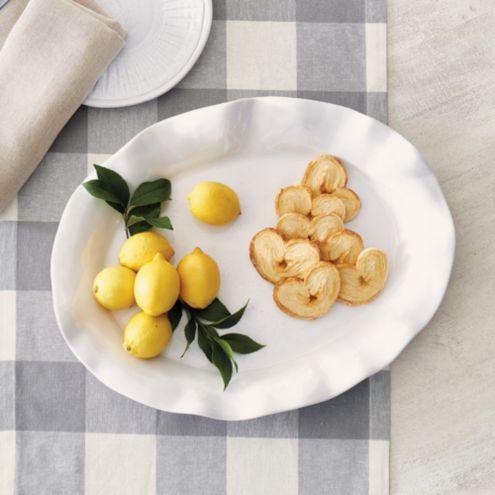 Cruz Melamine Oval Platter