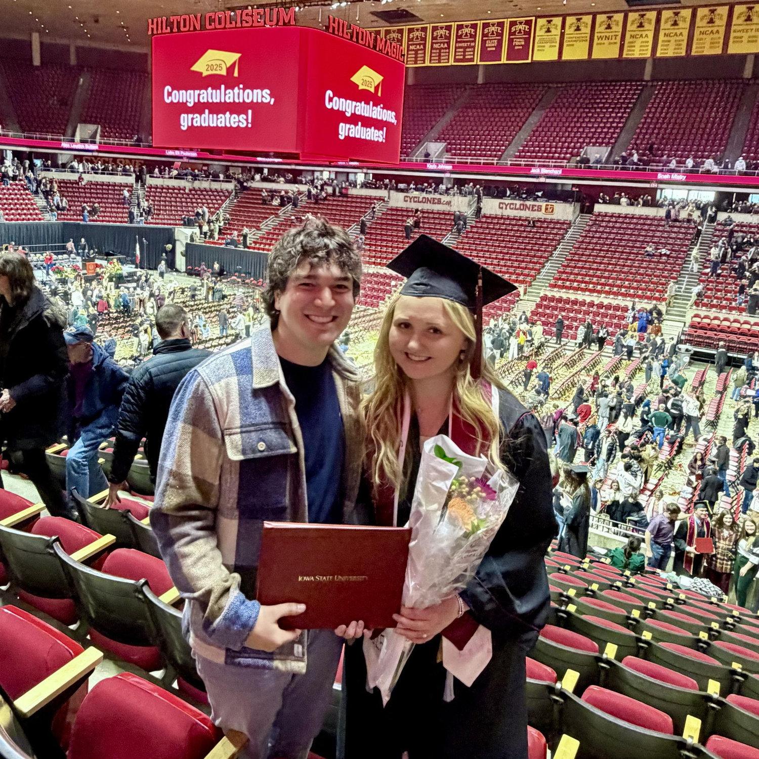 Amber's undergraduate ceremony! Class of 2025
