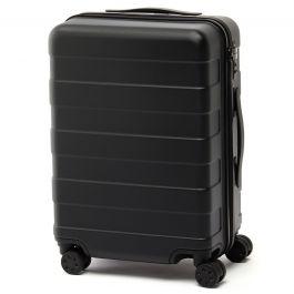 Adjustable Handle Hard Carry Suitcase 35L Black