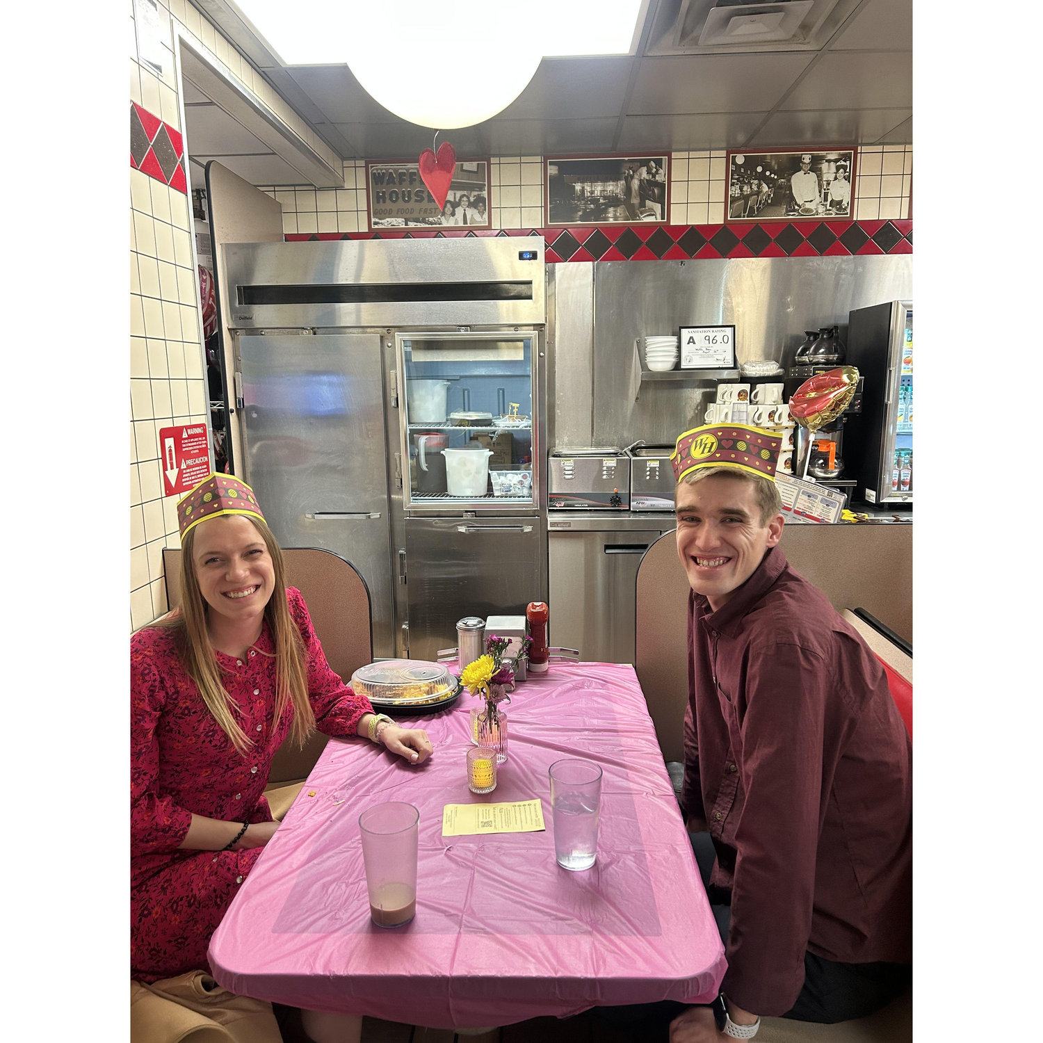 Valentine's Day at Waffle House!