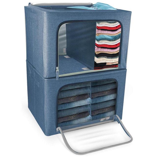 Sorbus Storage Bin and Organizer Set with Carry Handles