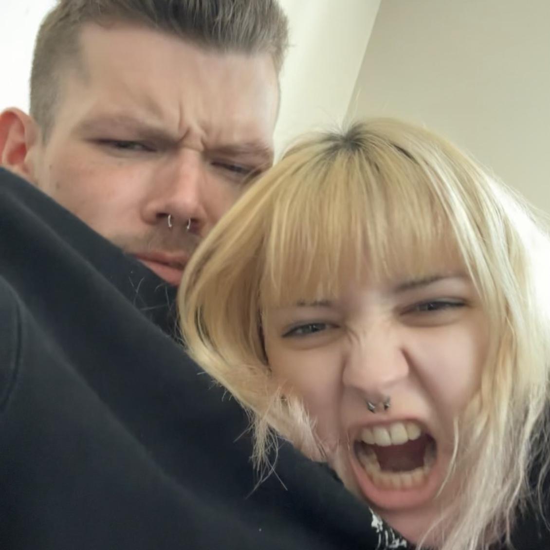 Shortly after we moved in together.