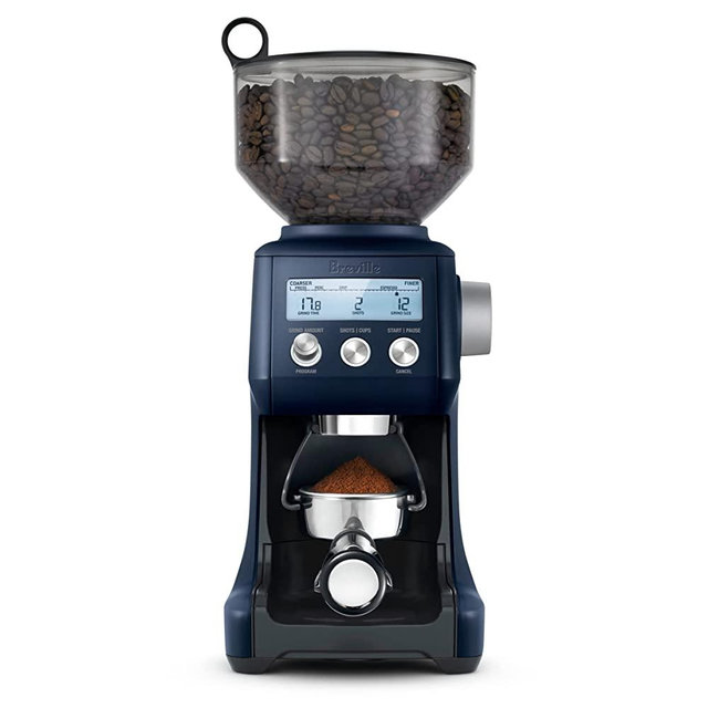 Breville Smart Grinder™ Pro Coffee Bean Grinder, Damson Blue