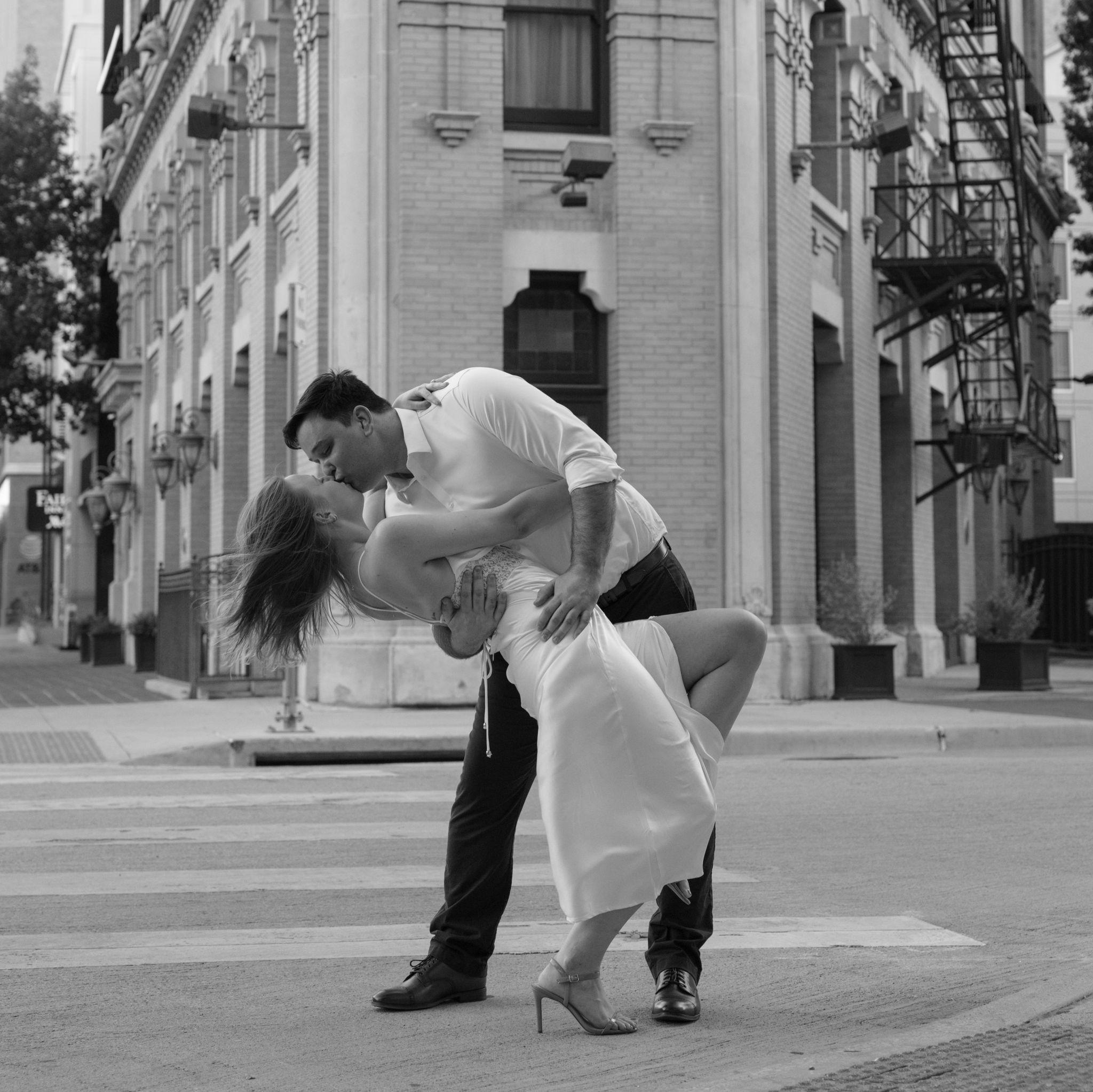 Getting ready to say "I do."