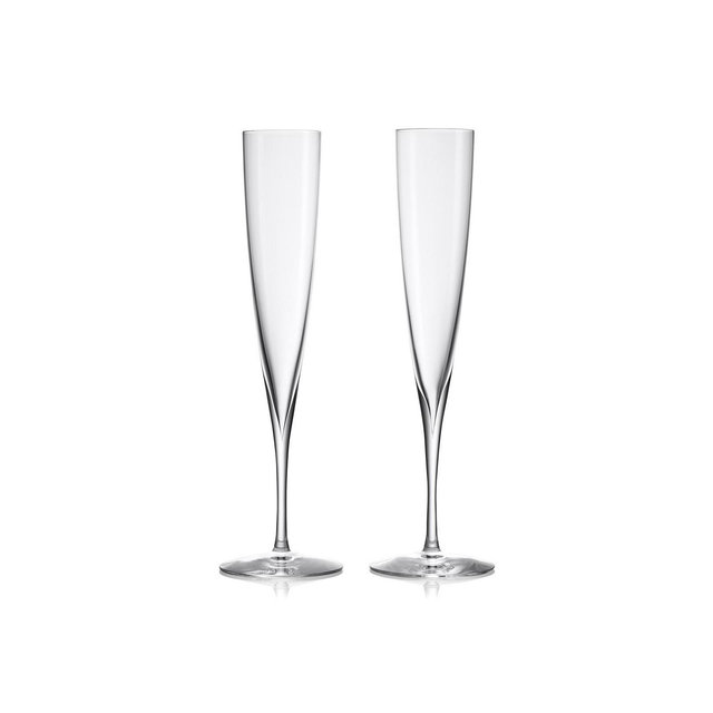 Waterford Elegance Trumpet Flute Glasses, Set of 2