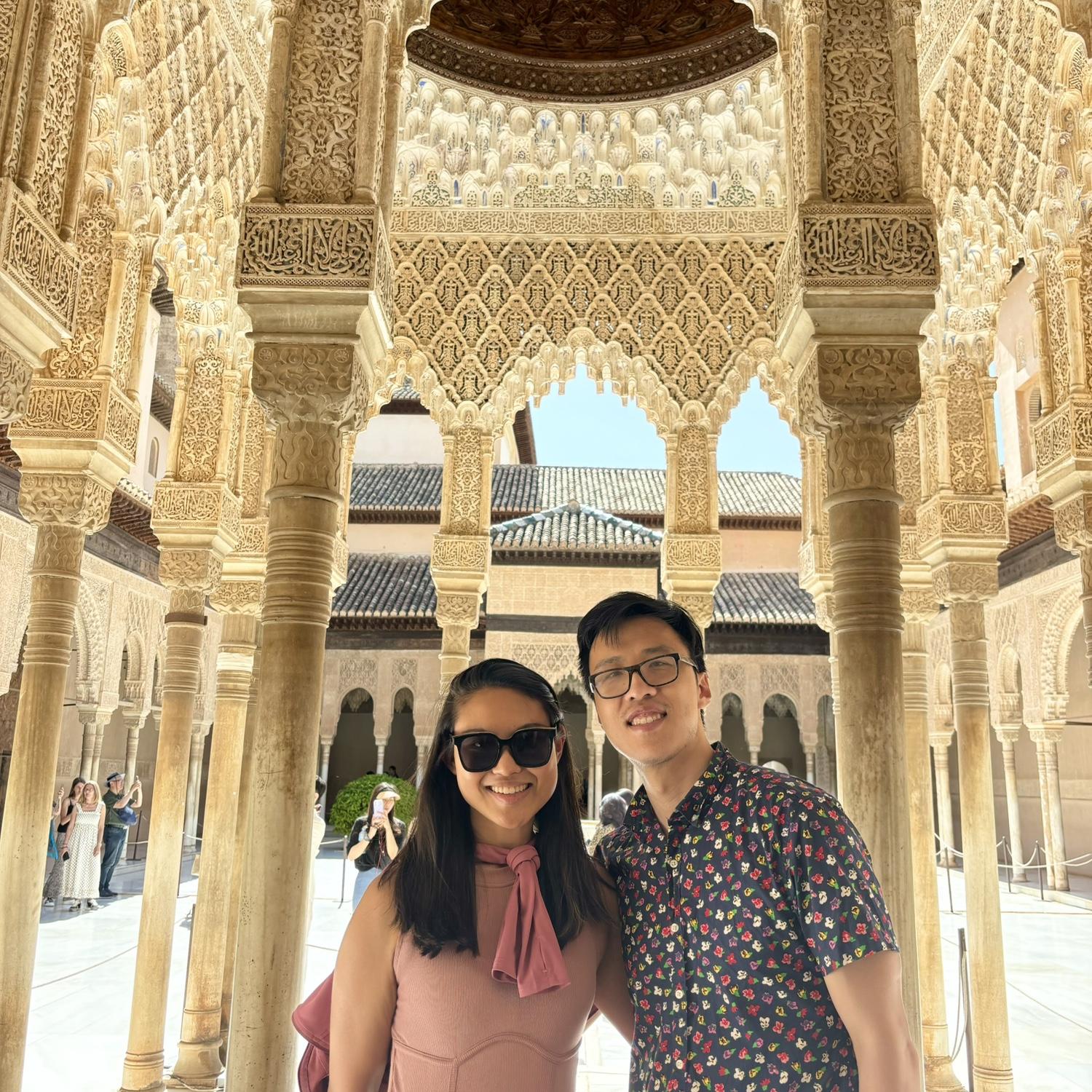 Alhambra in Granada, Spain