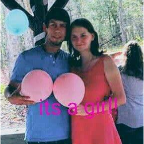 our 1st baby gender reveal
