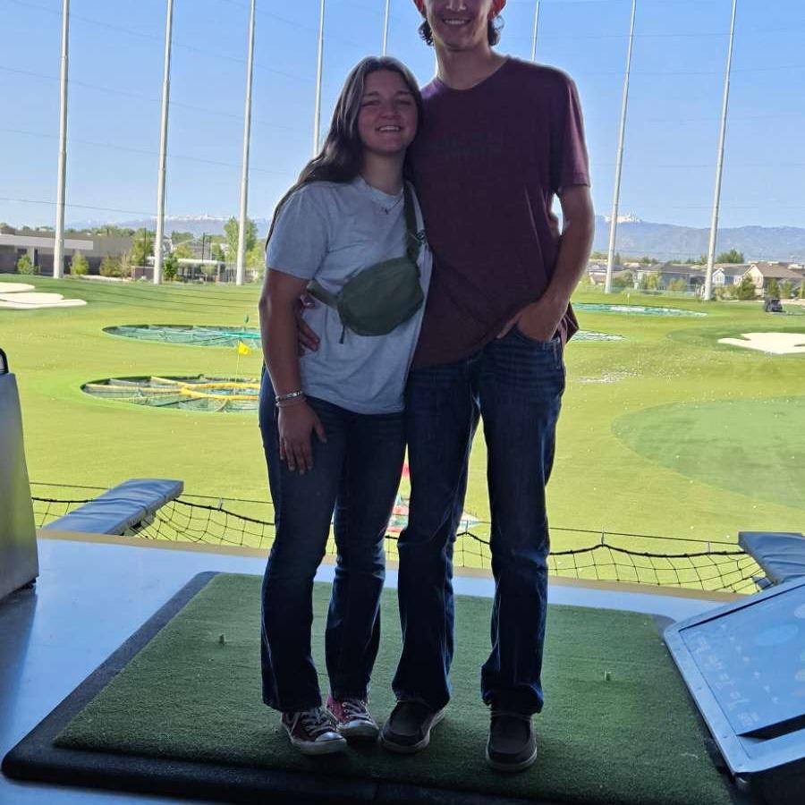 Birthday top golf