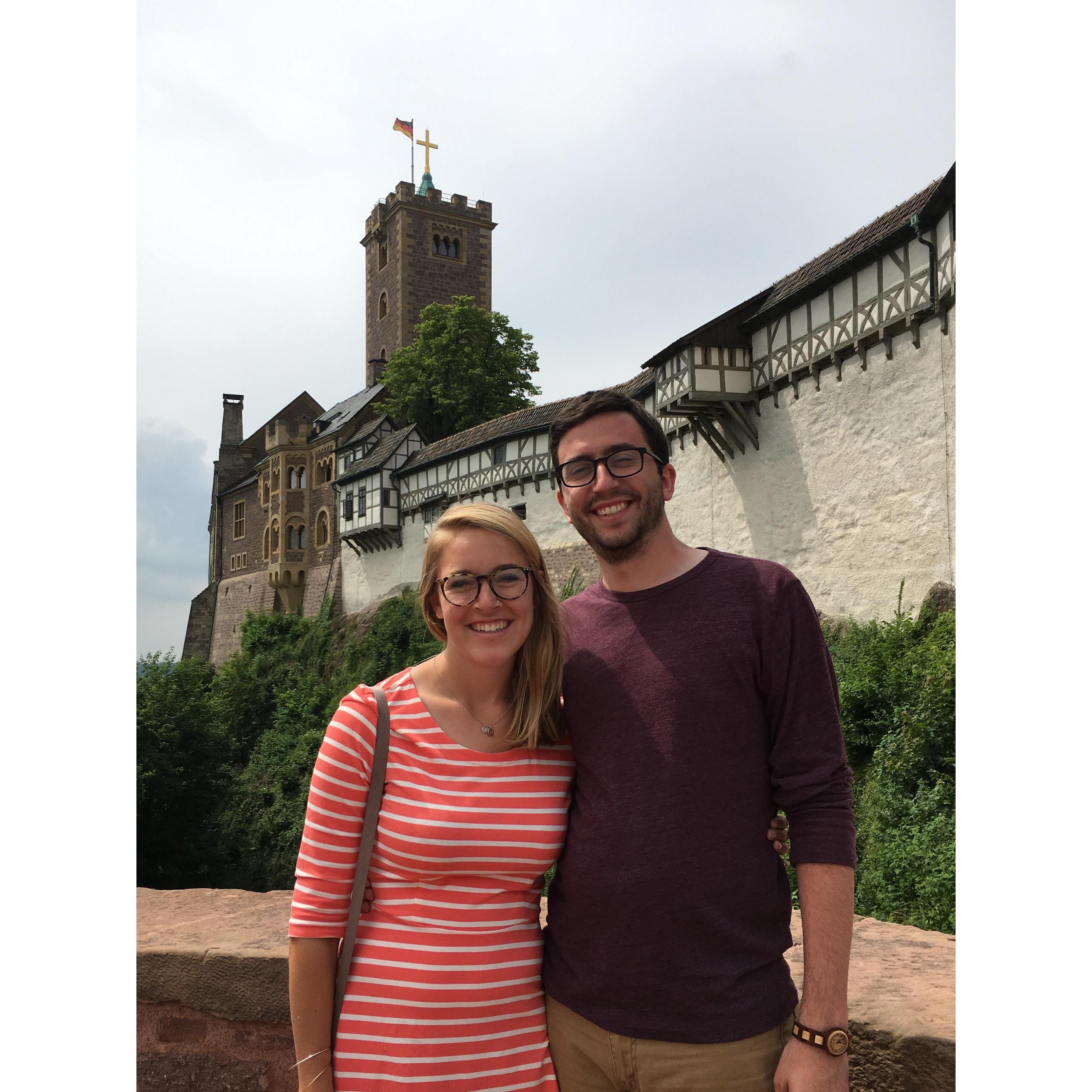 Wartburg Castle in Eisenach, Germany