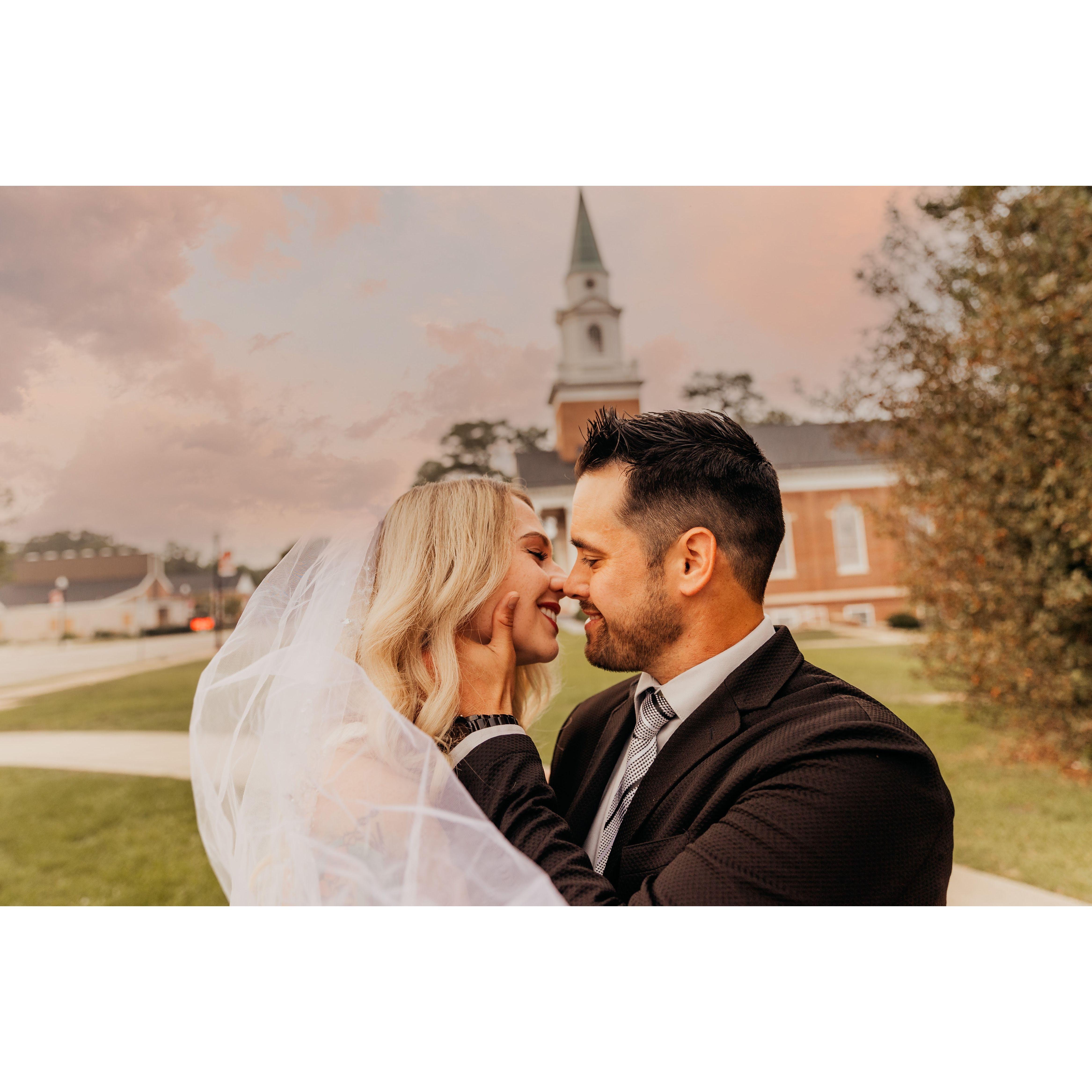 Photos from our legal marriage in July 2023