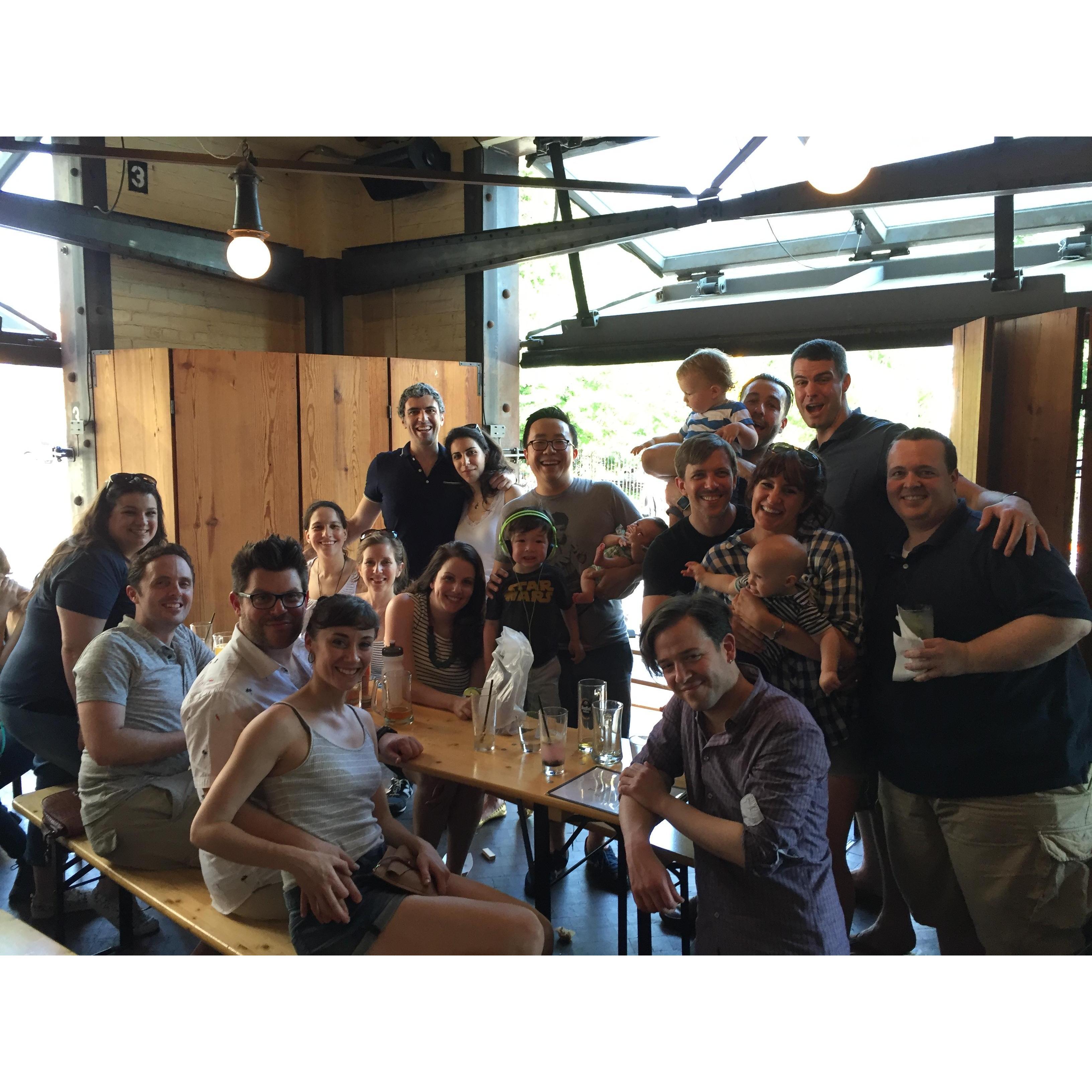 Ninel first meets the gang; gets rave reviews.