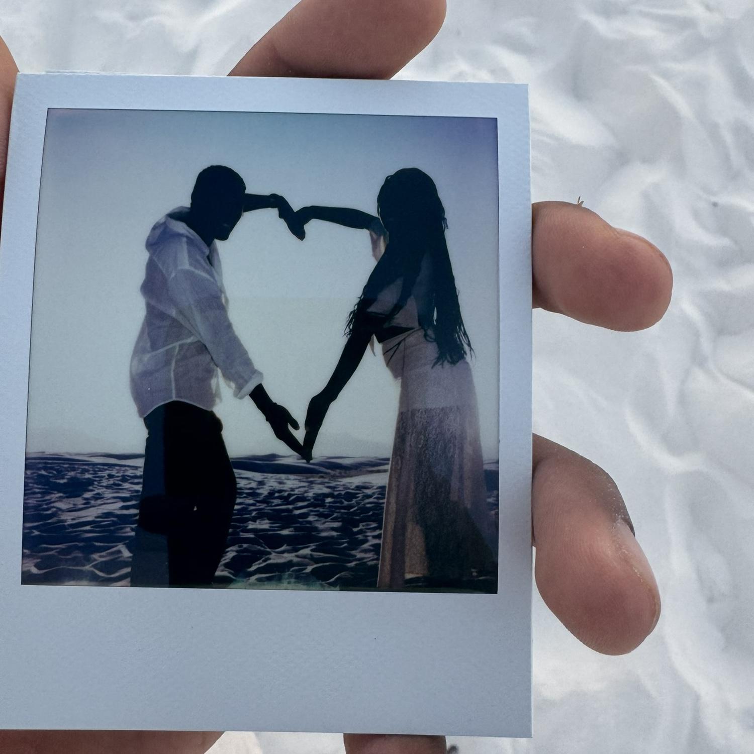 When Cassandra forced Eli to make this heart picture