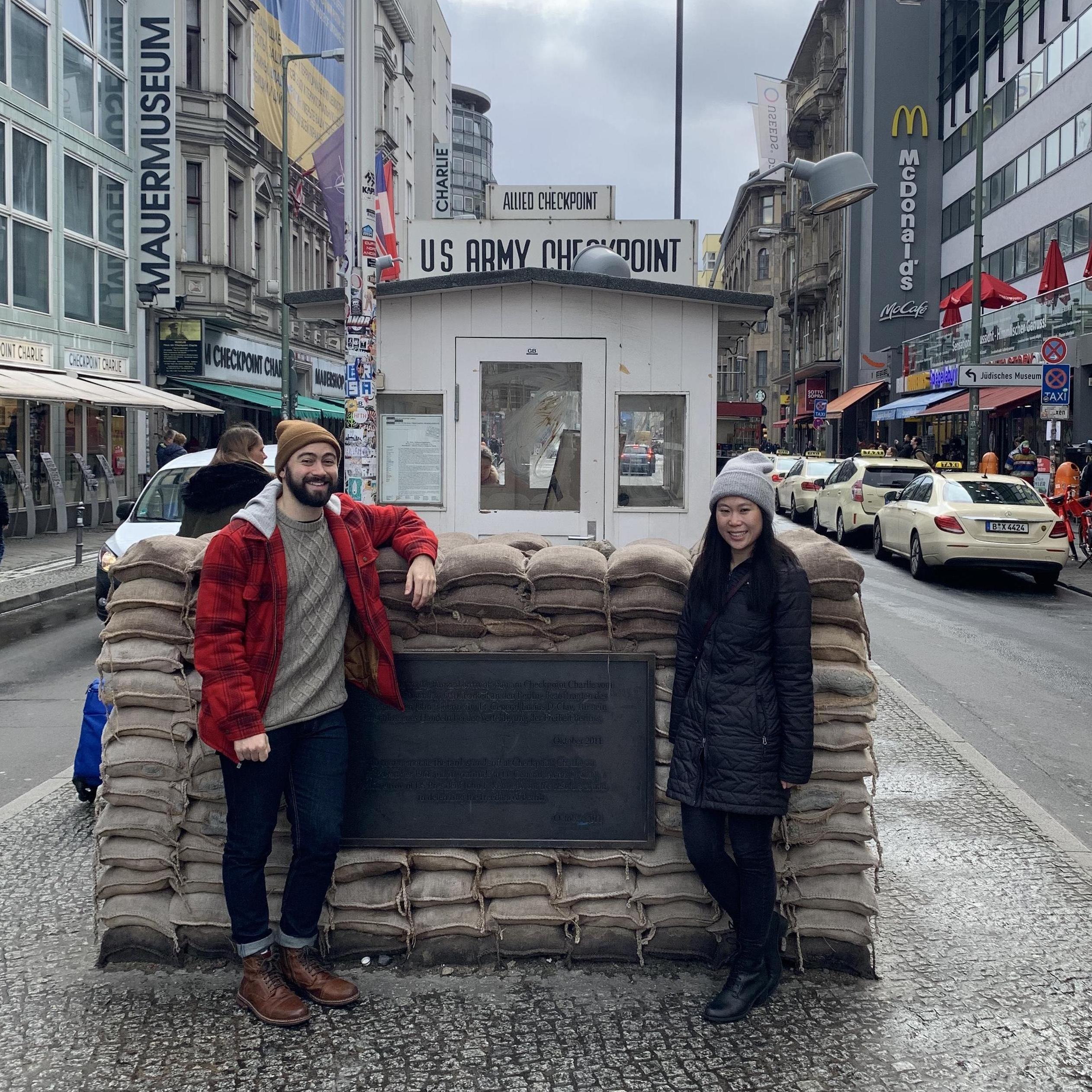 Checkpoint Charlie in Berlin