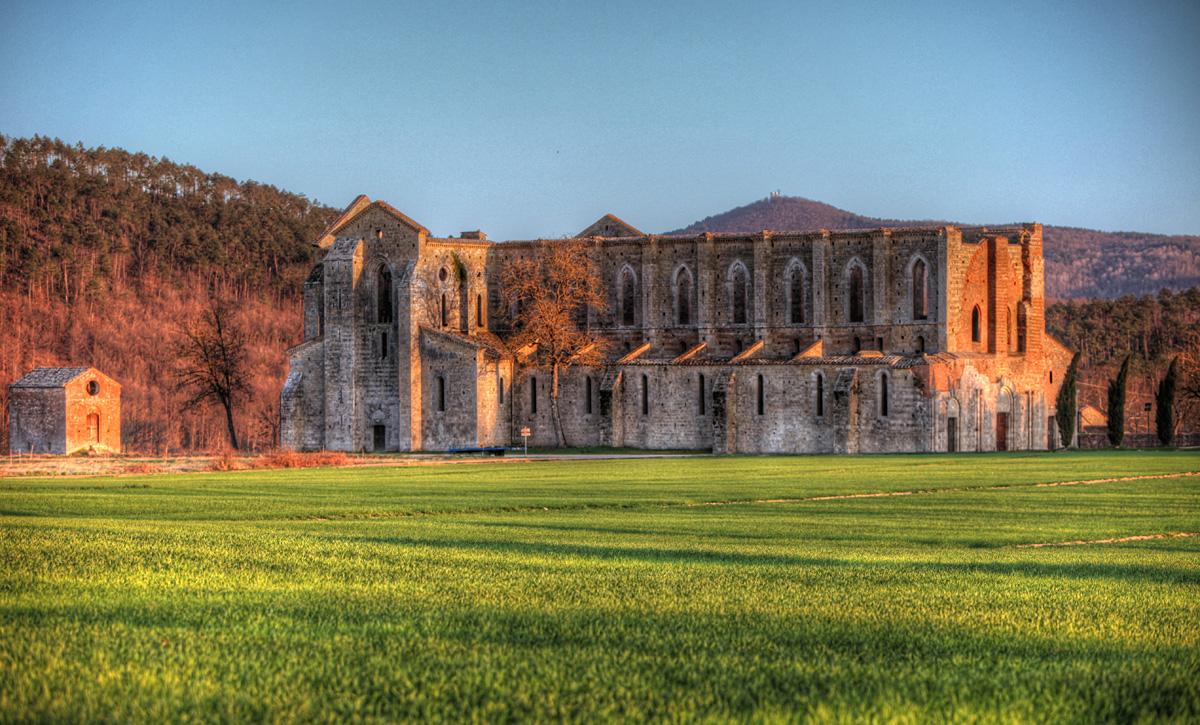 We are getting married in the 800-year old Abbey of San Galgano