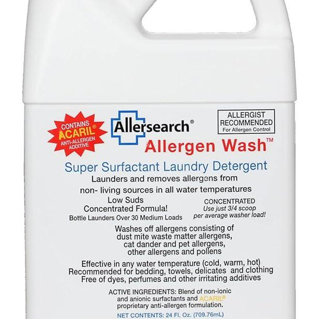 Allersearch AllergenWash 24 Oz Laundry Detergent