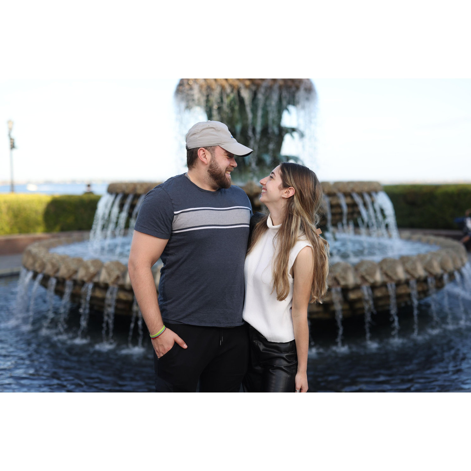 Pineapple Fountain, Charleston, South Carolina- November 2023