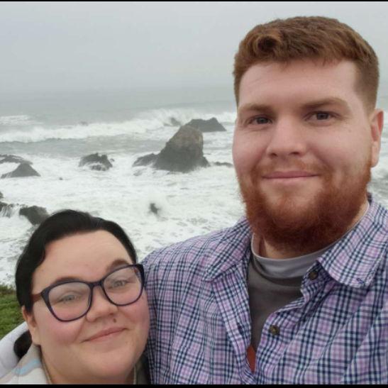 Our first weekend trip together in Bodega Bay, January 2024.
