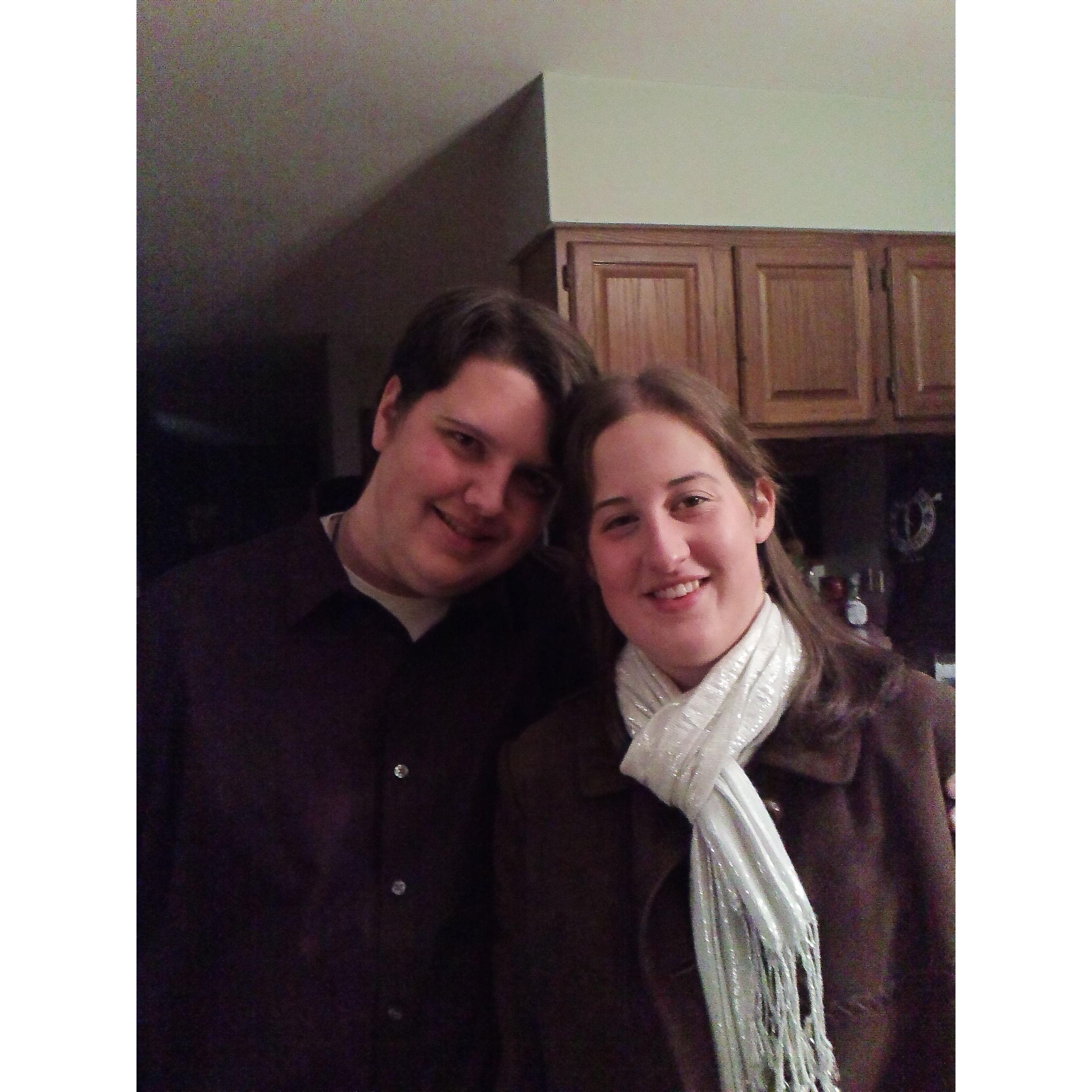 We celebrated our first anniversary in Lakeville, CT, on Nov. 21, 2015.