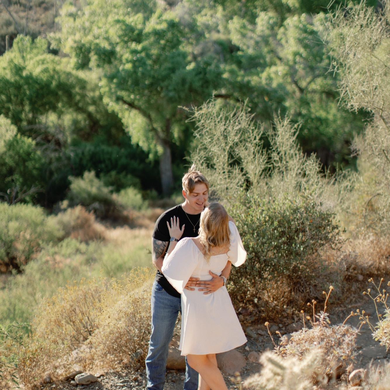 Engagement Photos at Jewel of the Creek Preserve