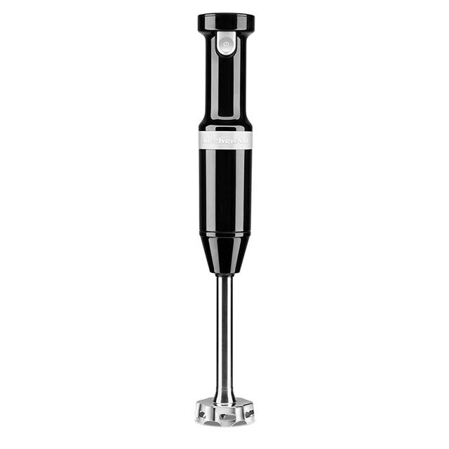 KitchenAid KHBBV53OB Cordless Hand Blender, 8 inch, Onyx Black