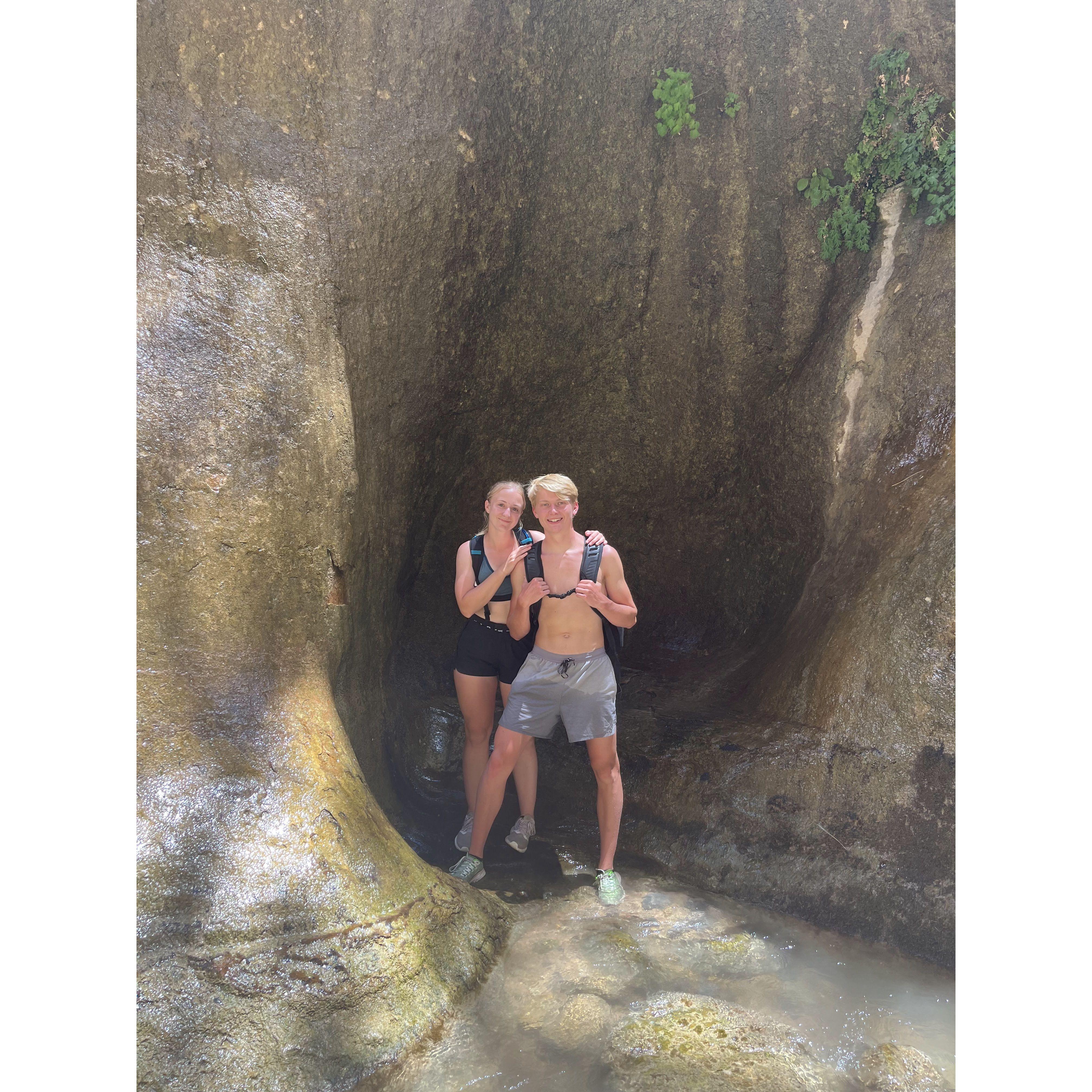 Hiking the Narrows at Zion National Park